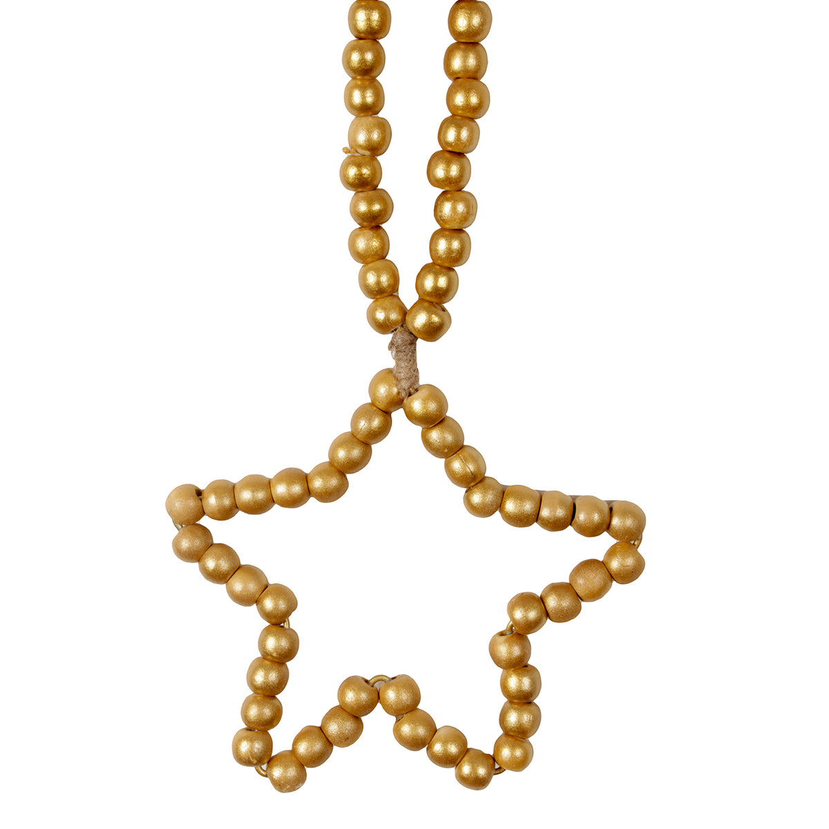 Quaste Stern Gold