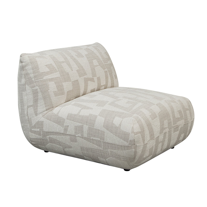 Amsterdam Sofa Mit Mittelelement Weiße Glyphe