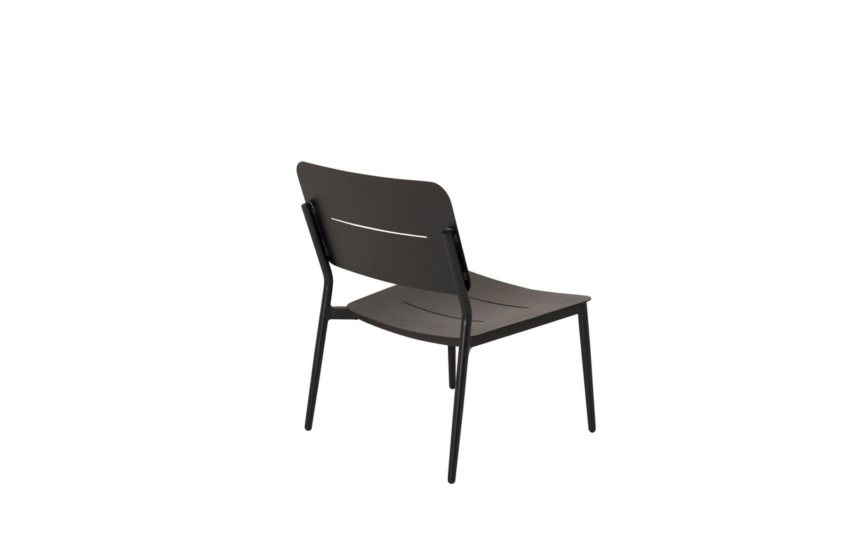 Lounge Sessel Lina 59cm aus Stahl - Schwarz - Venture Home - le canapé