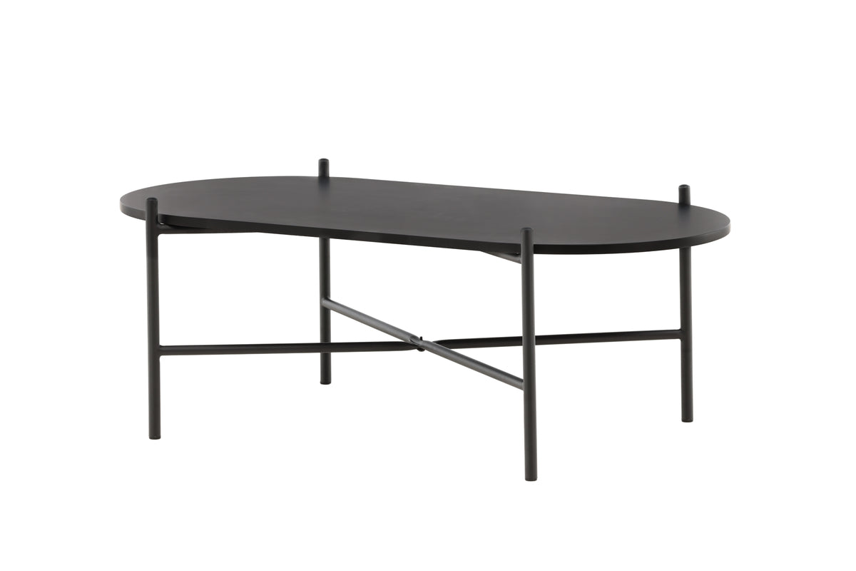 Couchtisch Pueblo 120cm aus MDF – Schwarz - Venture Home - le canapé
