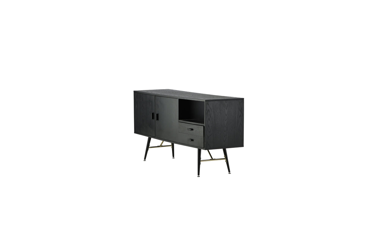 Kommode Gold 160cm - Schwarz - Venture Home - le canapé