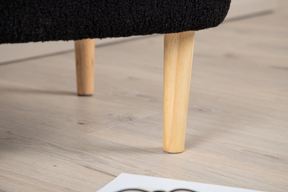 Pouf Salina - Schwarz - Venture Home - le canapé