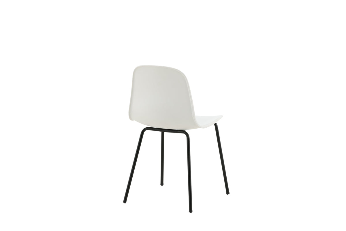 2er-Set Esszimmerstühle Arctic - Weiß - Venture Home - le canapé