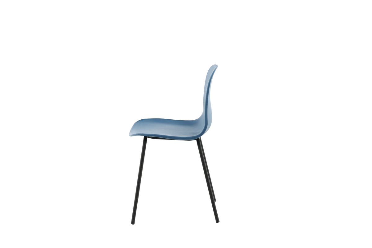 2er-Set Esszimmerstühle Arctic - Blau - Venture Home - le canapé