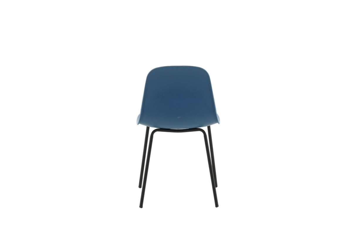 2er-Set Esszimmerstühle Arctic - Blau - Venture Home - le canapé