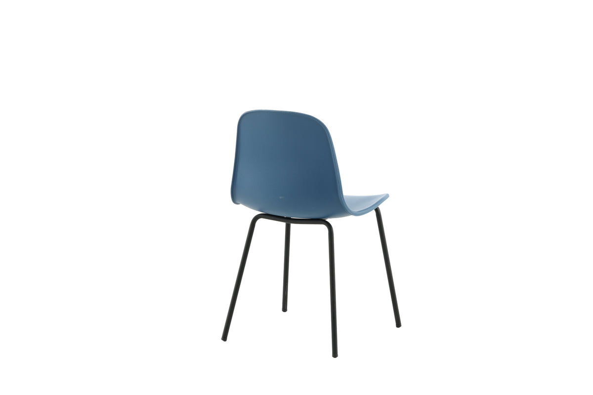 2er-Set Esszimmerstühle Arctic - Blau - Venture Home - le canapé