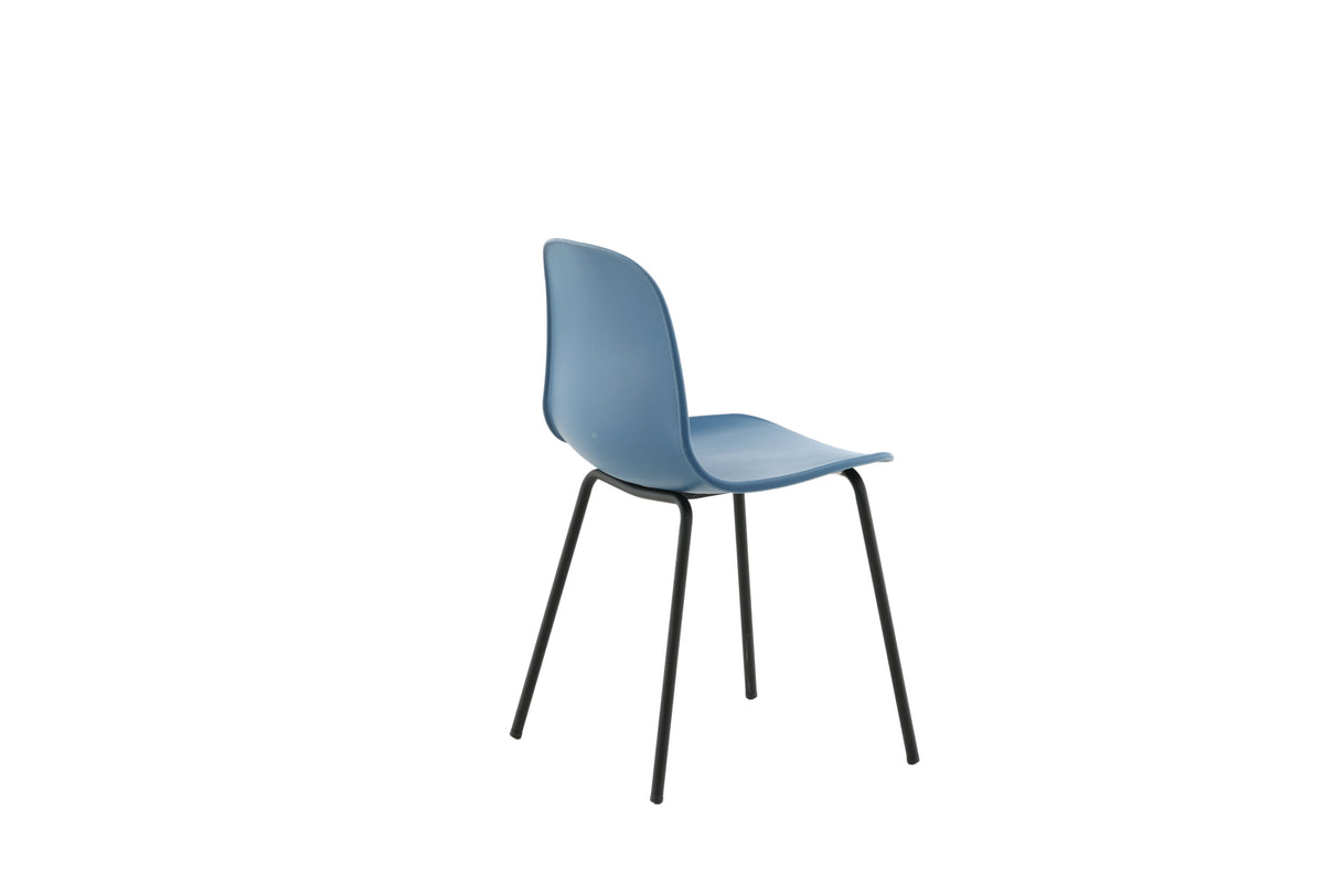 2er-Set Esszimmerstühle Arctic - Blau - Venture Home - le canapé