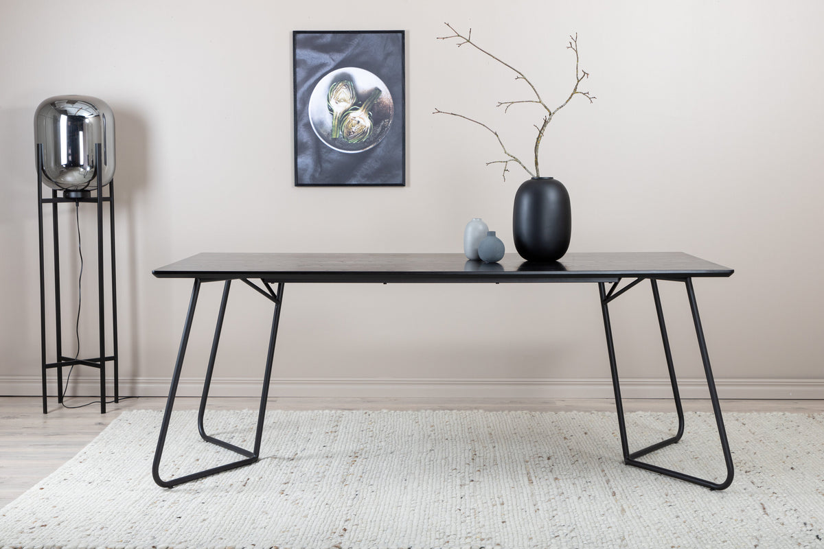 Esstisch Petra 190cm - Schwarz - Venture Home - le canapé