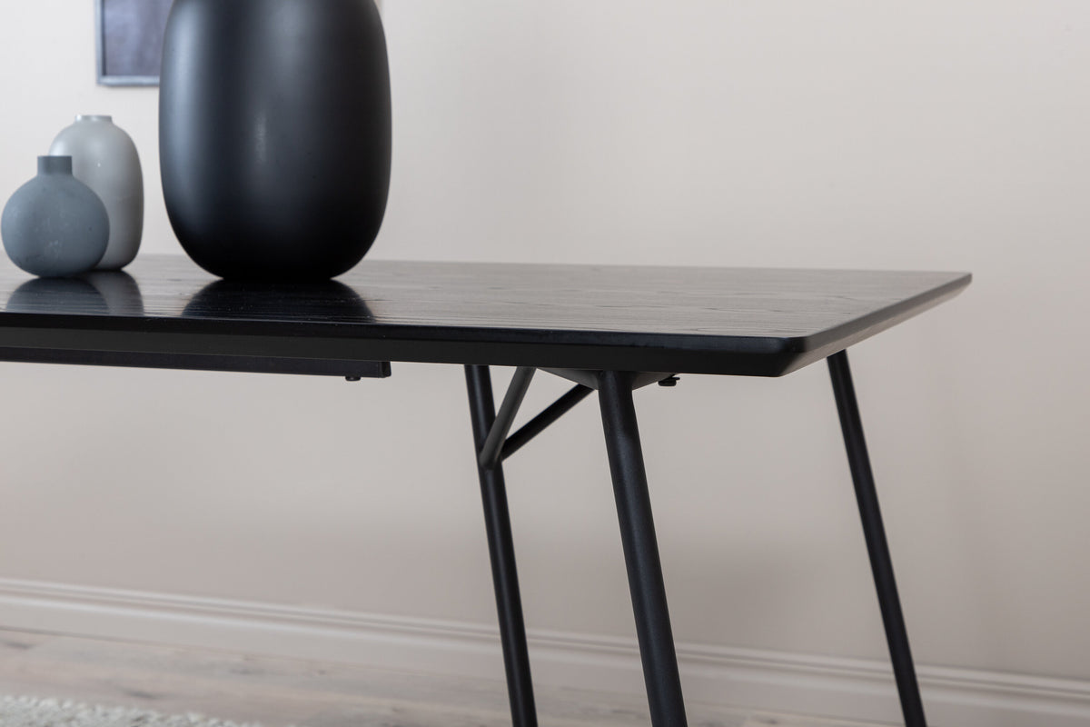Esstisch Petra 190cm - Schwarz - Venture Home - le canapé