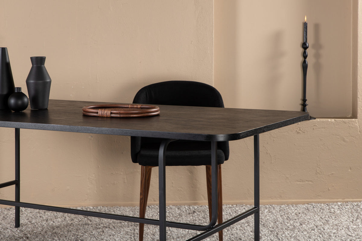 Esstisch Uno 200cm - Schwarz - Venture Home - le canapé
