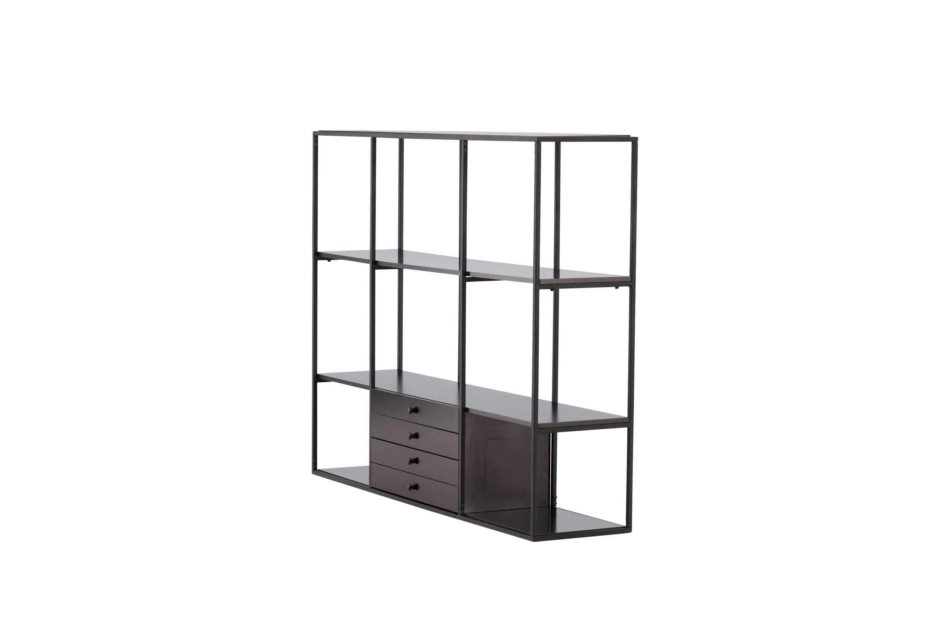 Schrank Amarillo 120cm - Schwarz - Venture Home - le canapé
