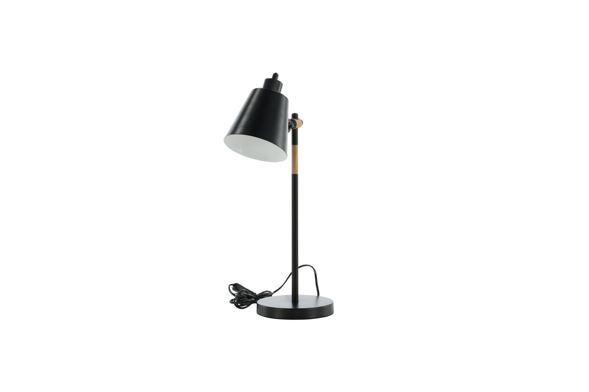Tischlampe Skott aus Metall - Schwarz - Venture Home - le canapé