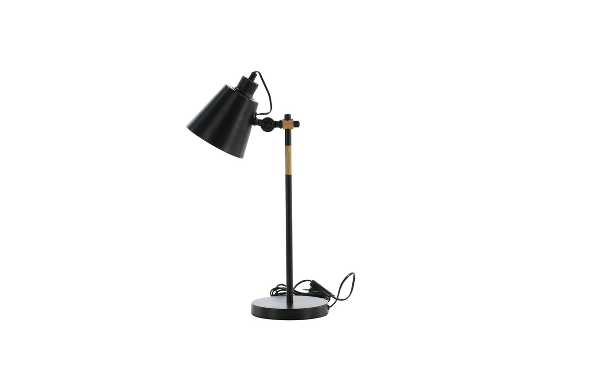 Tischlampe Skott aus Metall - Schwarz - Venture Home - le canapé
