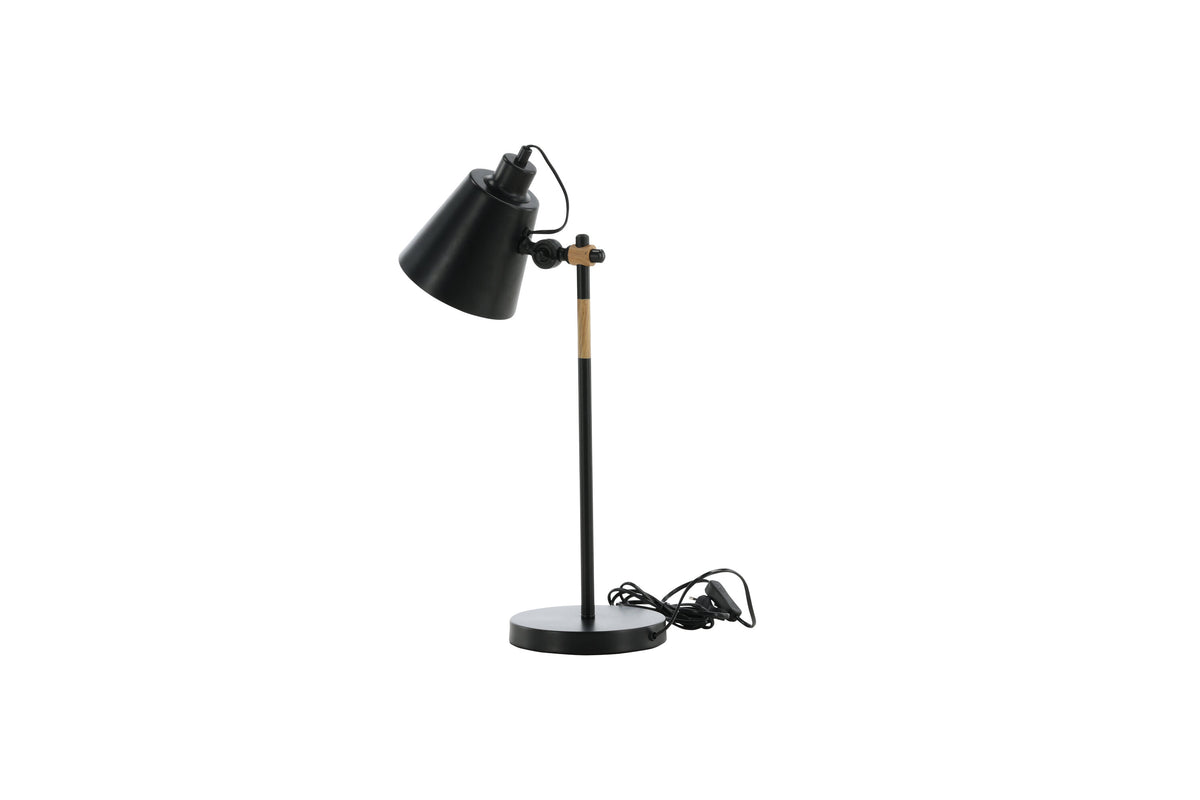 Tischlampe Skott aus Metall - Schwarz - Venture Home - le canapé