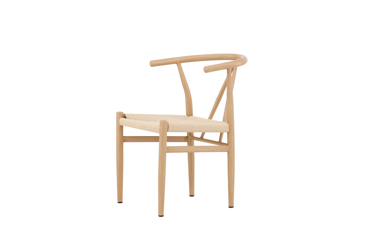 Esszimmerstuhl Alfons aus Rattan - Beige - Venture Home - le canapé