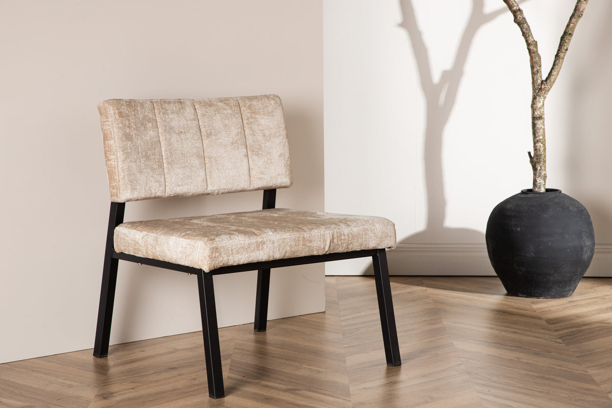 2er-Set Loungesessel Monett mit Armlehnen - Beige - Venture Home - le canapé