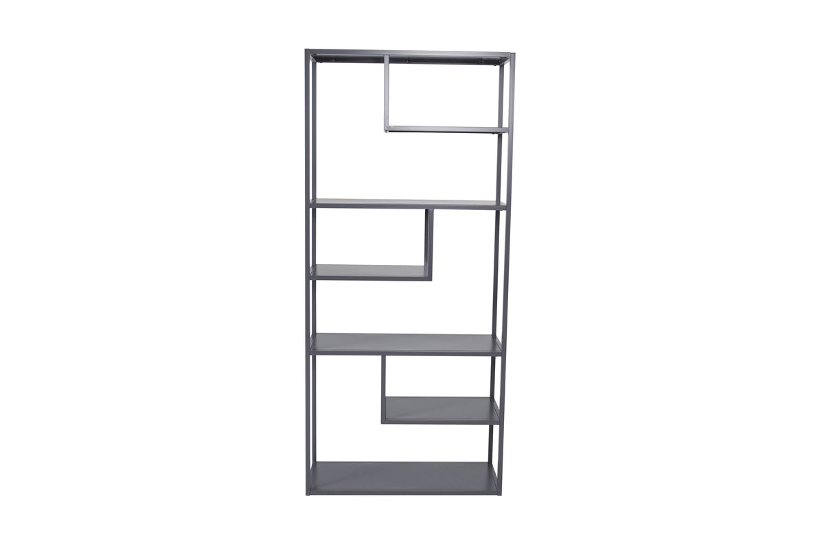 Regal Staal 188cm aus Metall - Hellgrau - Venture Home - le canapé