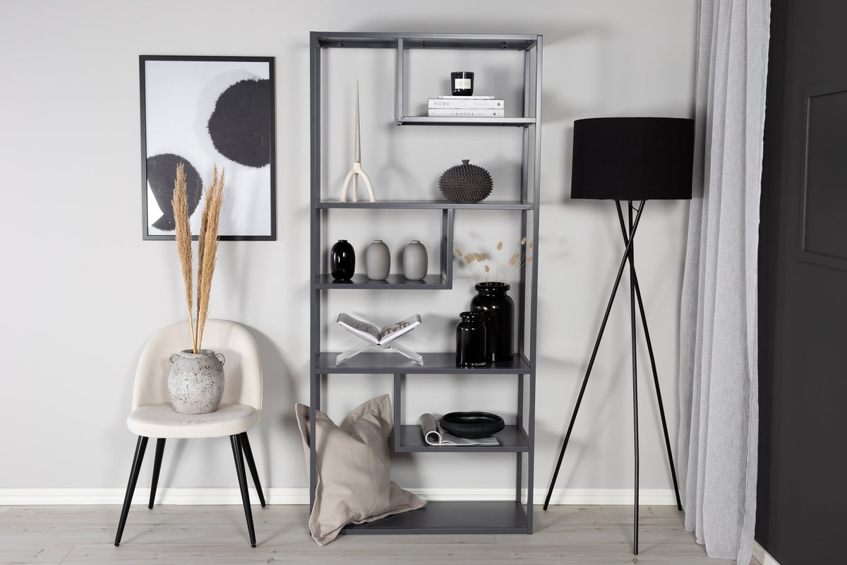 Regal Staal 188cm aus Metall - Hellgrau - Venture Home - le canapé