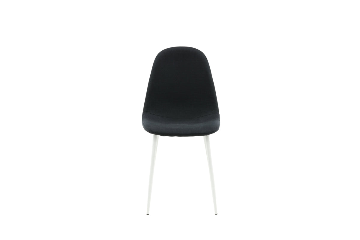 2er-Set Esszimmerstühle Polar - Schwarz - Venture Home - le canapé