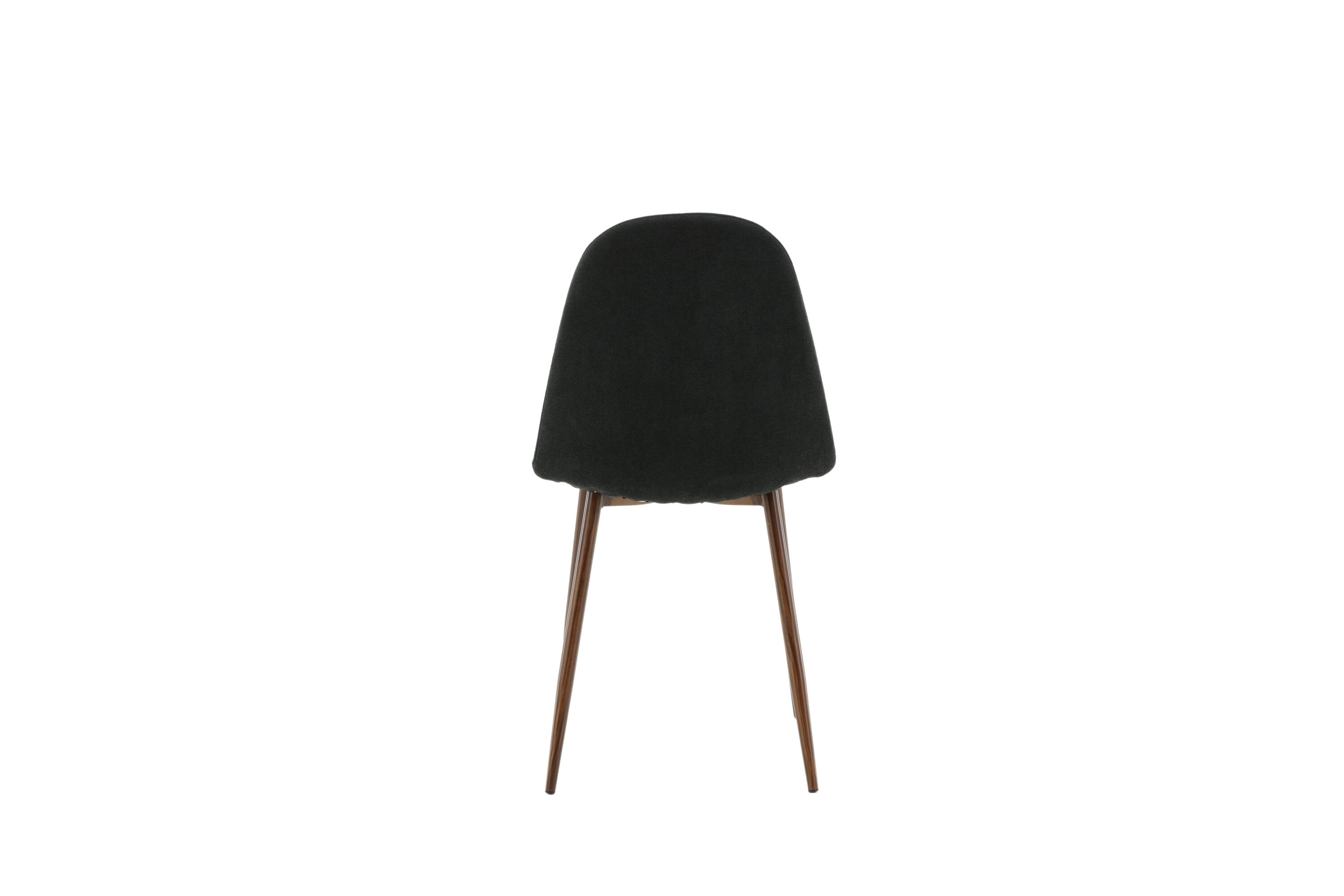 2er-Set Esszimmerstühle Polar - Schwarz - Venture Home - le canapé