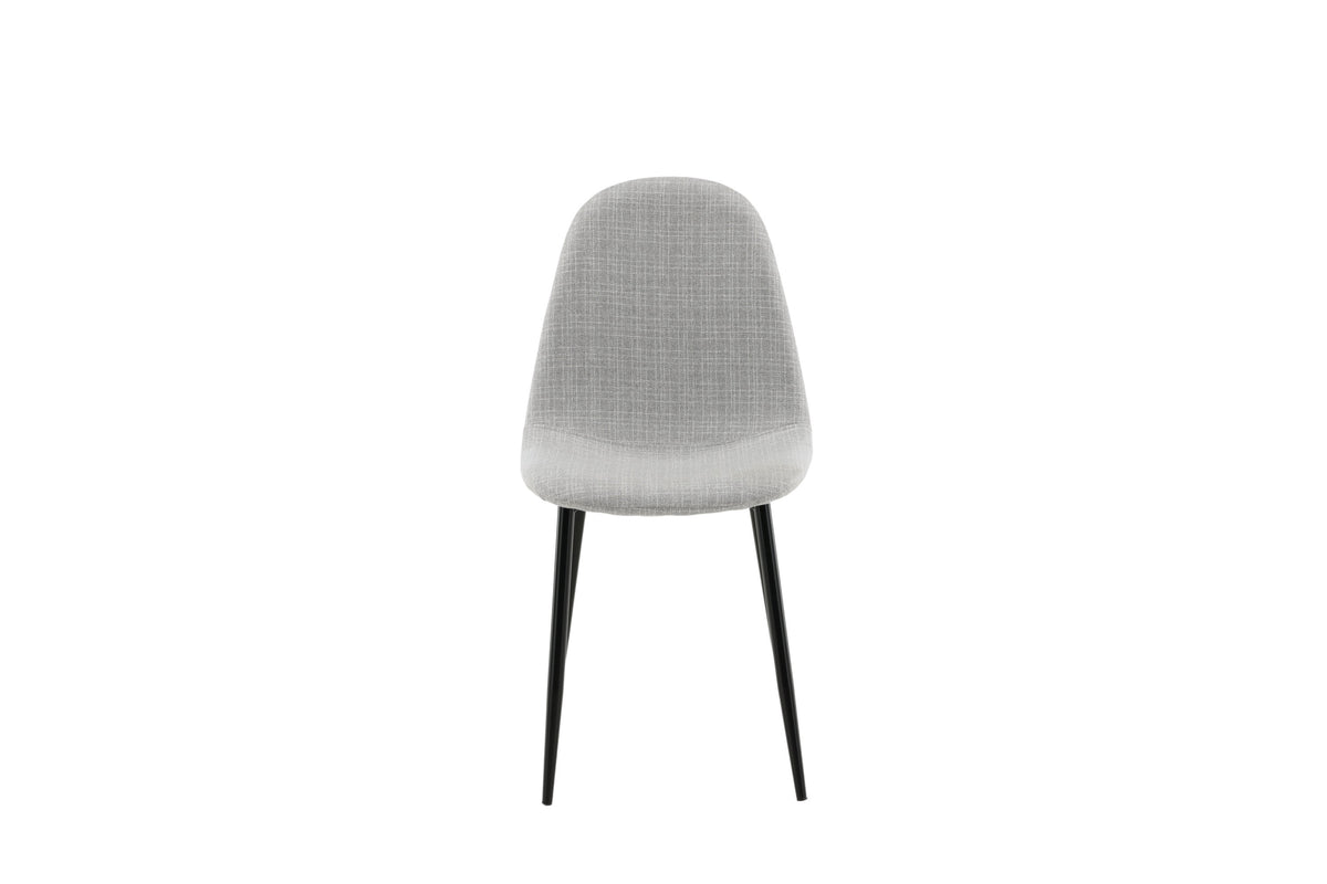 2er-Set Esszimmerstühle Polar - Grau - Venture Home - le canapé