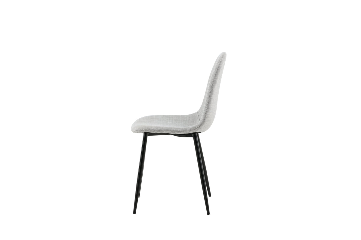 2er-Set Esszimmerstühle Polar - Grau - Venture Home - le canapé