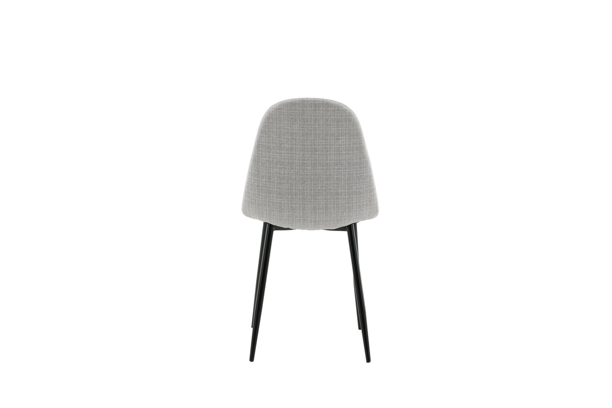 2er-Set Esszimmerstühle Polar - Grau - Venture Home - le canapé