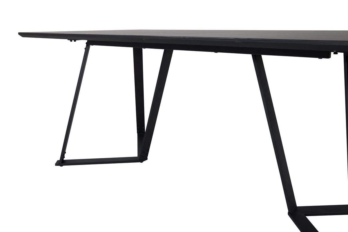 Esstisch Marina 180cm - Schwarz - Venture Home - le canapé