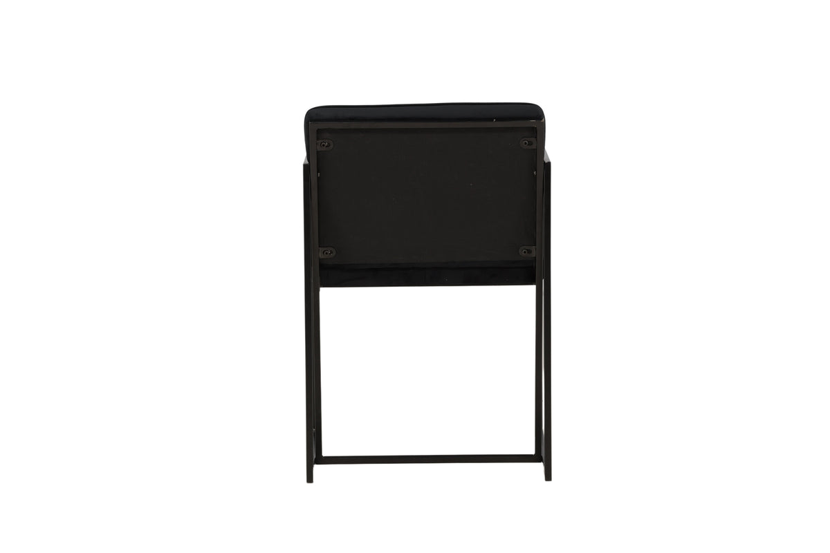 2er-Set Esszimmerstühle Richmond - Schwarz - Venture Home - le canapé
