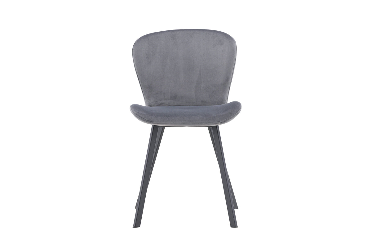 2er-Set Esszimmerstühle Lilja - Grau - Venture Home - le canapé
