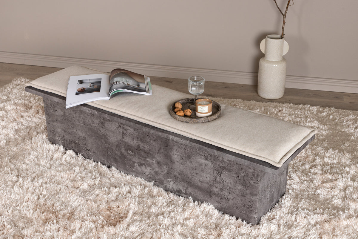 Sitzbank Kellogg - Grau - Venture Home - le canapé