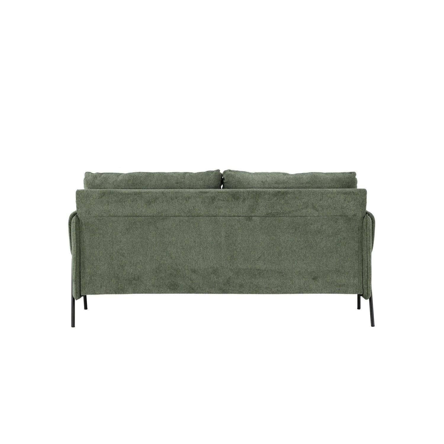 2-Sitzer Sofa Indigo - Grün-2-Sitzer Sofas-Venture Home-le canapé