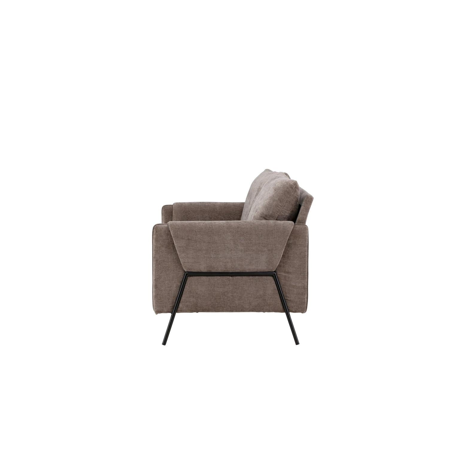 2-Sitzer Sofa Indigo - Hellbraun-2-Sitzer Sofa-Venture Home-le canapé