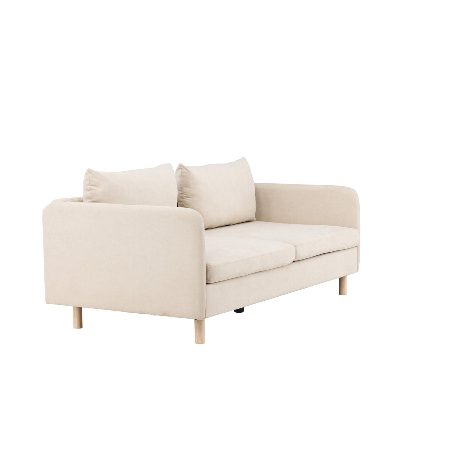 2-Sitzer Sofa Zero - Beige-2-Sitzer Sofas-Venture Home-le canapé