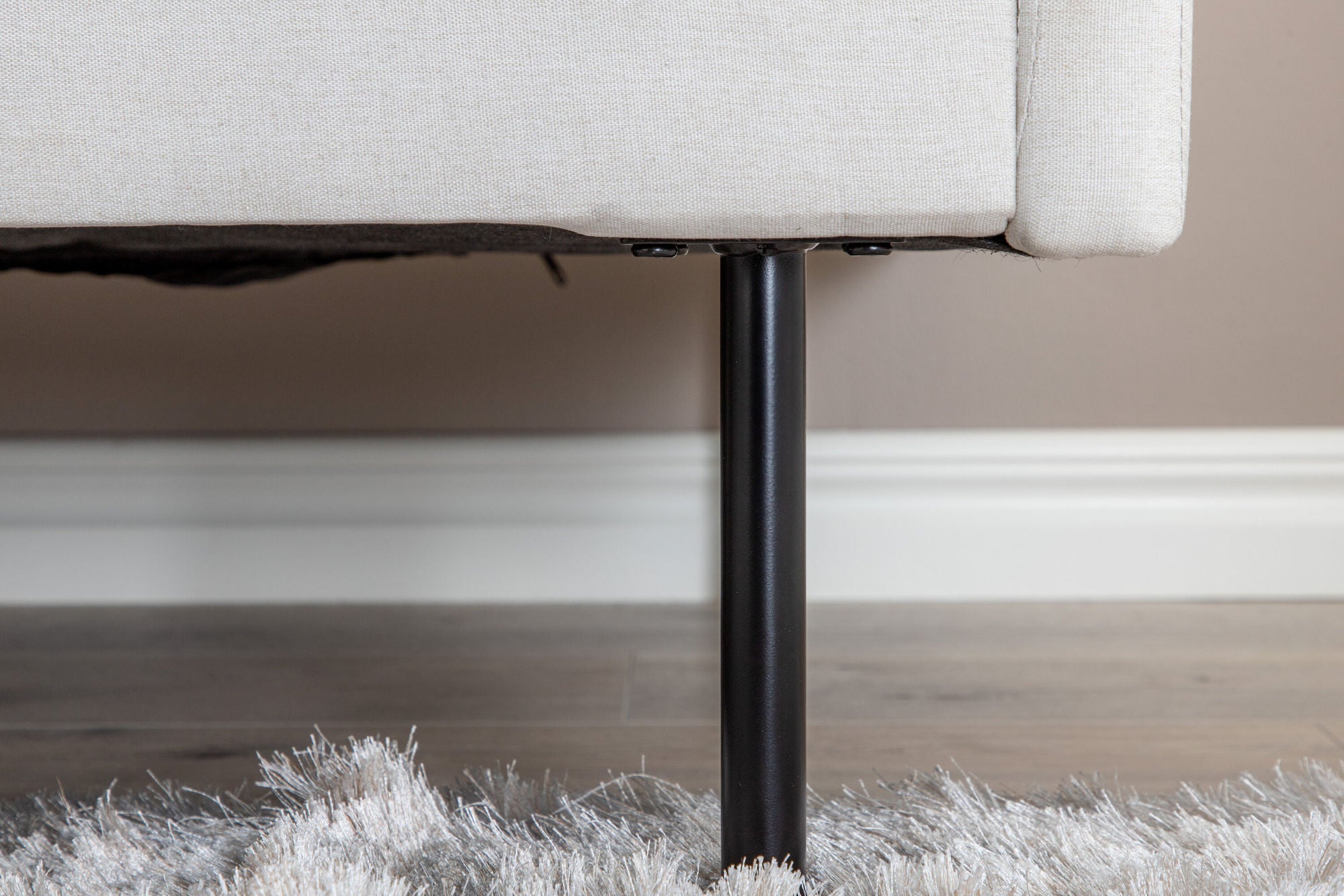 2-Sitzer Sofa Zoom aus Stoff - Beige-2-Sitzer Sofa-Venture Home-le canapé