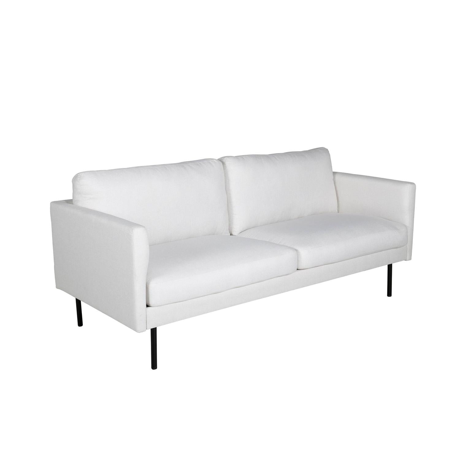 2-Sitzer Sofa Zoom aus Stoff - Beige-2-Sitzer Sofas-Venture Home-le canapé