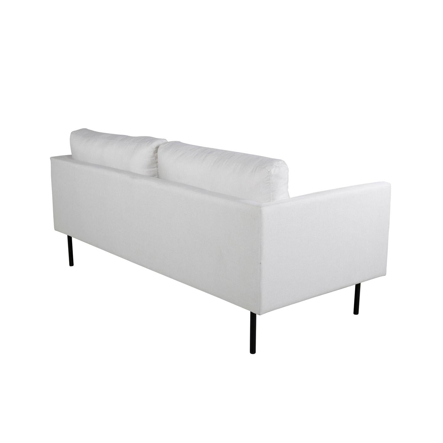 2-Sitzer Sofa Zoom aus Stoff - Beige-2-Sitzer Sofas-Venture Home-le canapé