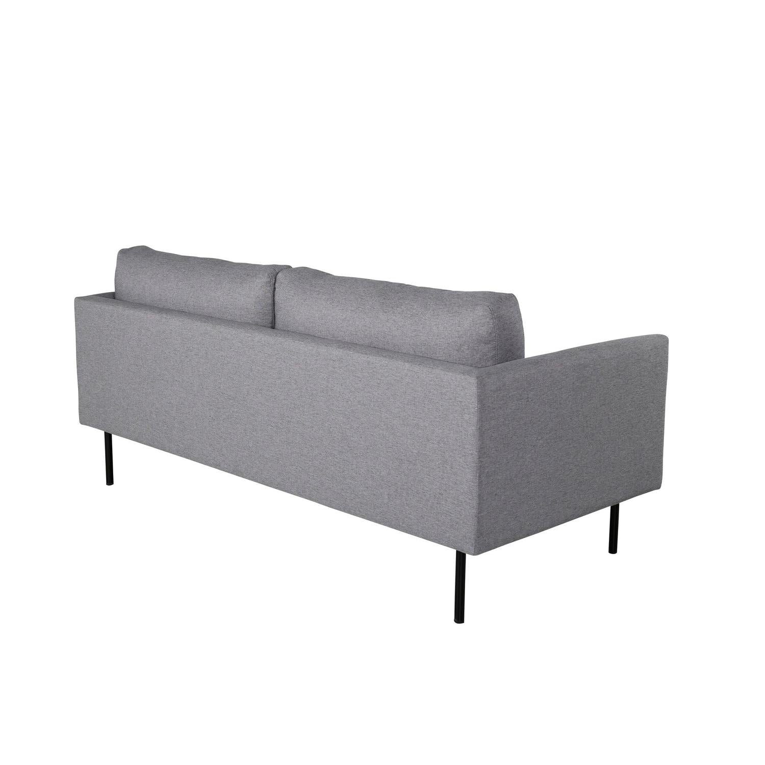 2-Sitzer Sofa Zoom aus Stoff - Grau-2-Sitzer Sofas-Venture Home-le canapé