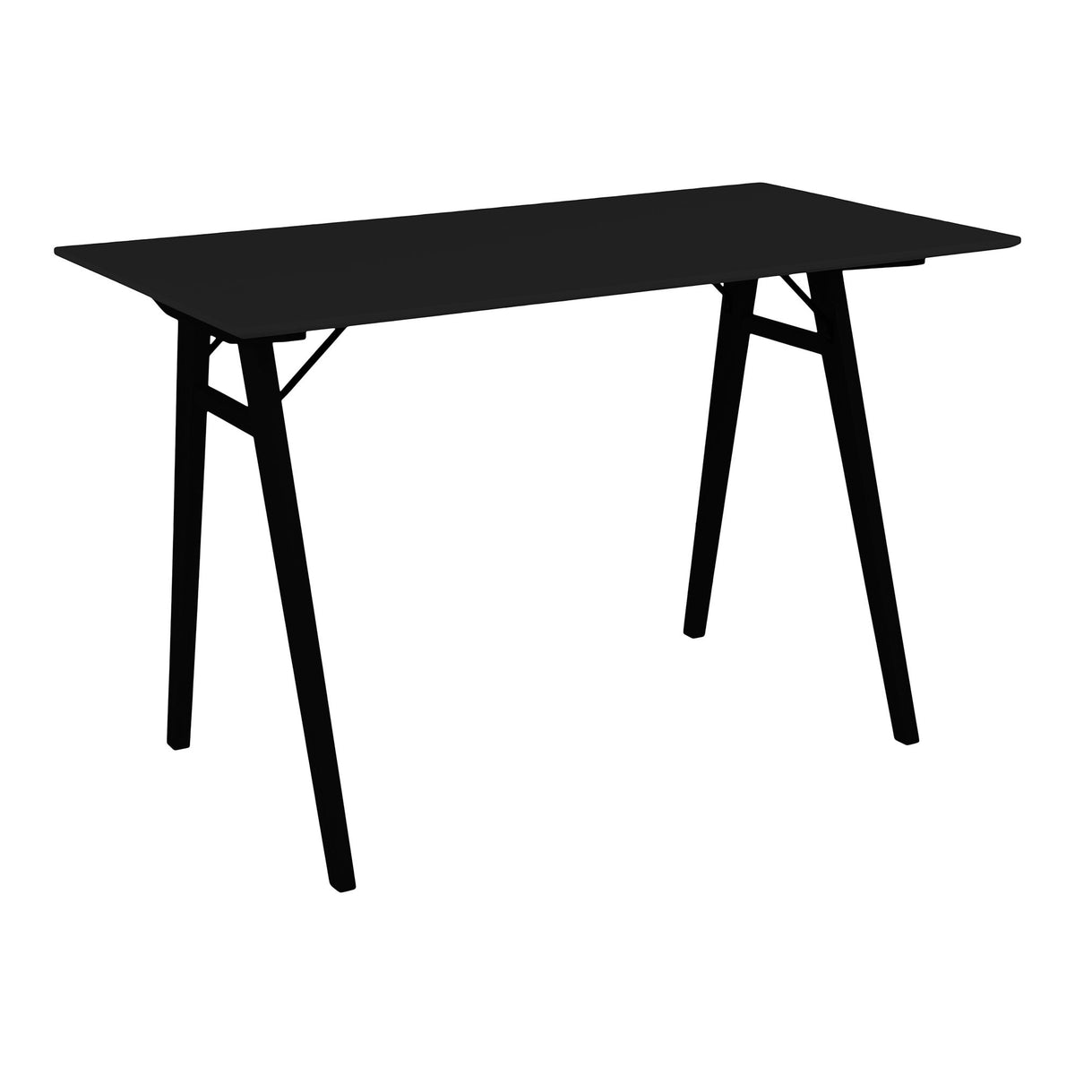 Schreibtisch Vojens 120cm - Schwarz
