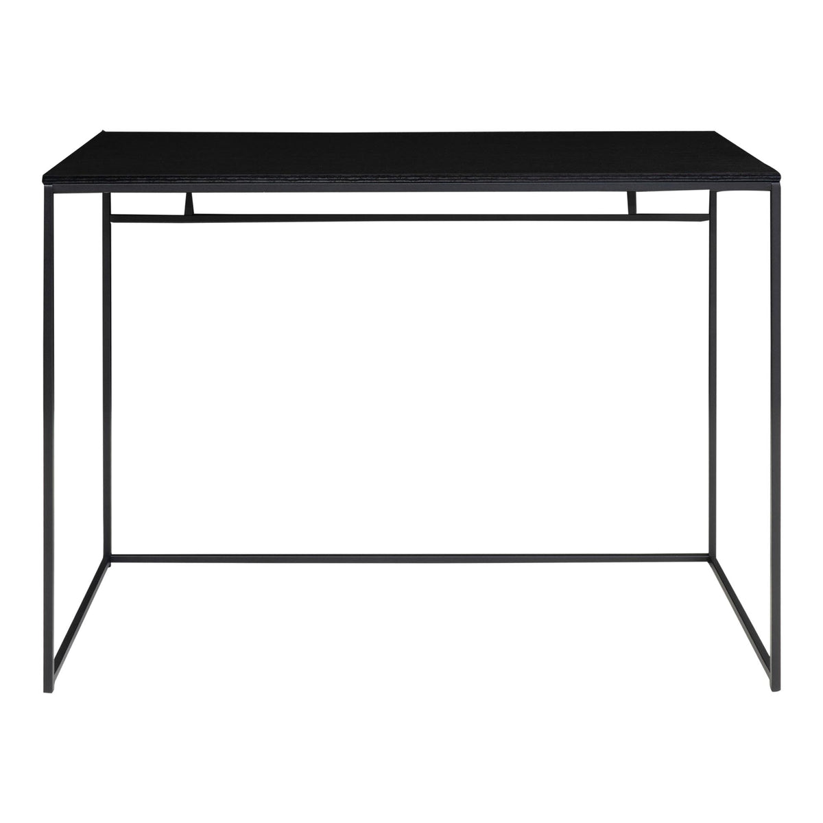 Schreibtisch Vita 100cm aus Metall - Schwarz