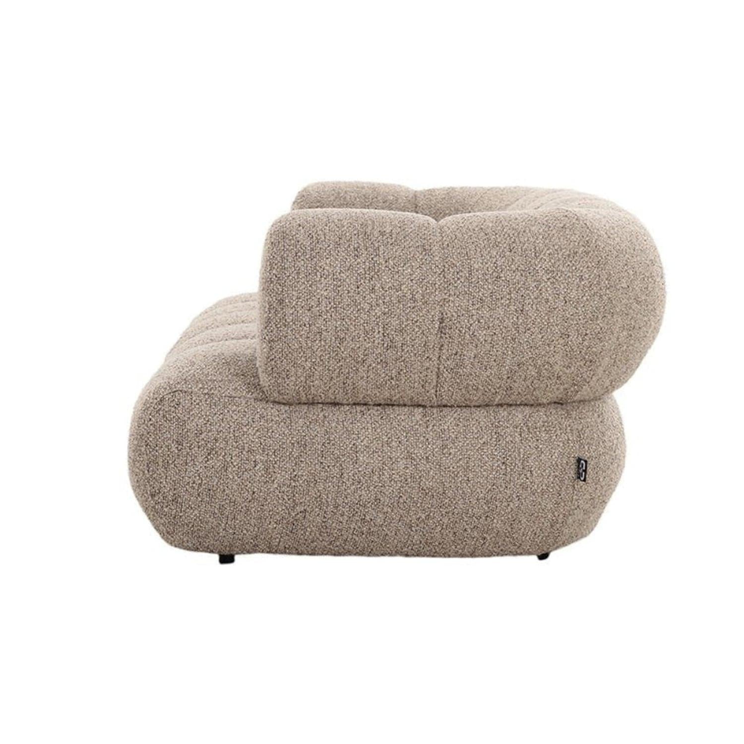 2,5-Sitzer Sofa New York aus Teddy Bouclé - Sand-2,5-Sitzer Sofas-Pole to Pole-le canapé
