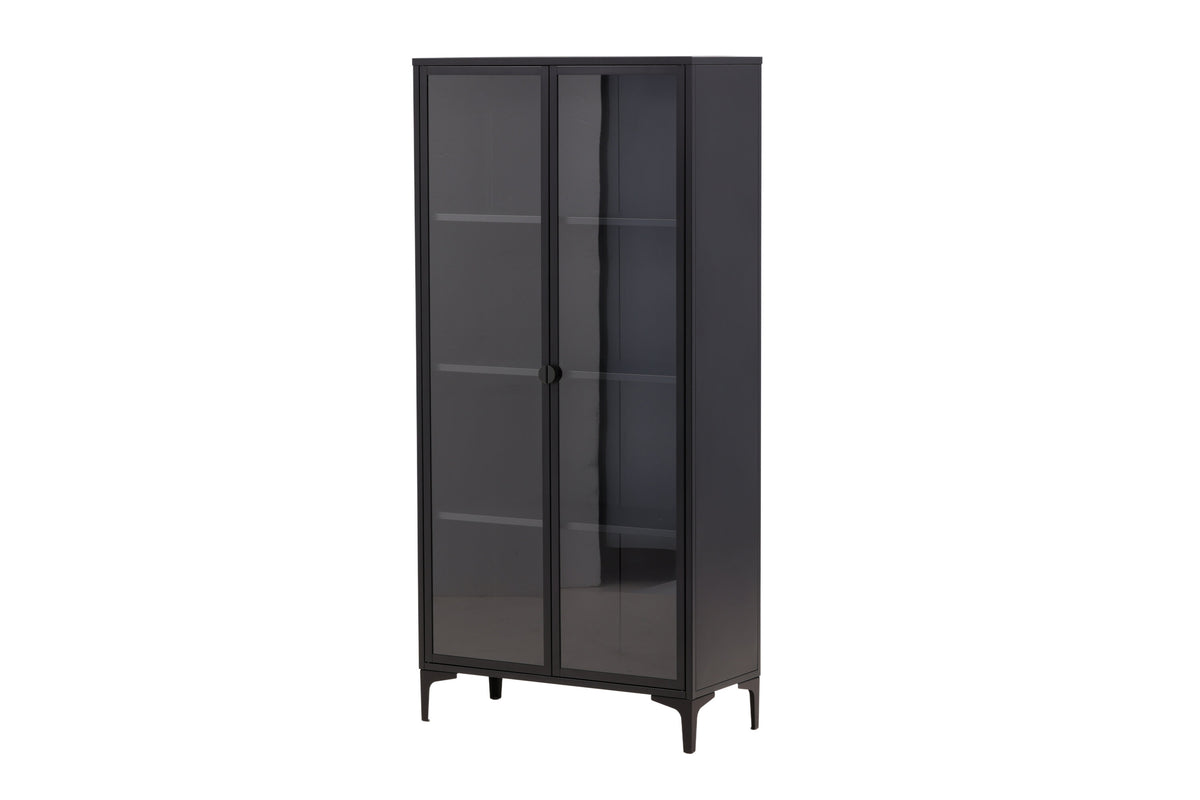Mehrzweckschrank Piring 190cm aus Metall mit 2 Türen - Schwarz - Venture Home - le canapé