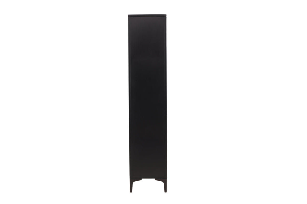 Mehrzweckschrank Piring 190cm aus Metall mit 2 Türen - Schwarz - Venture Home - le canapé