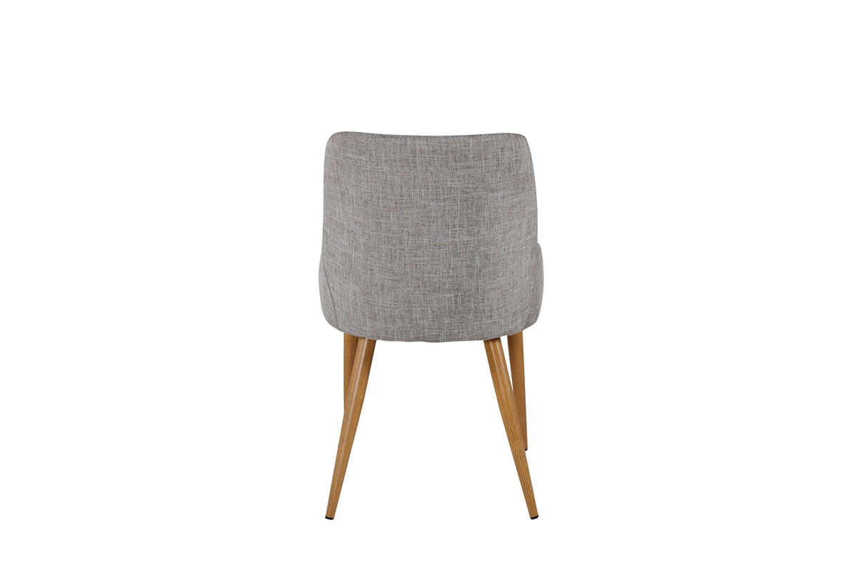 2er-Set Esszimmerstühle Plaza - Grau - Venture Home - le canapé