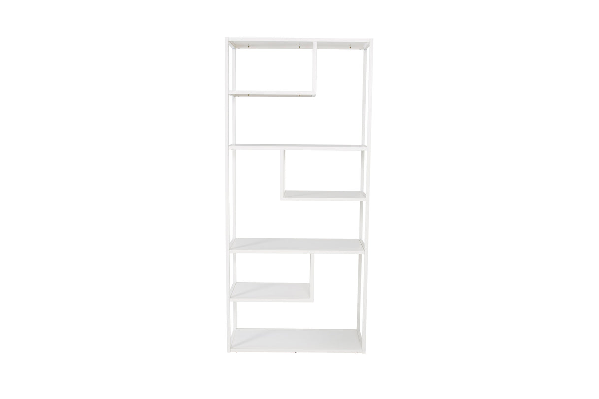 Bücherregal Staal 190cm aus Metall - Weiß - Venture Home - le canapé