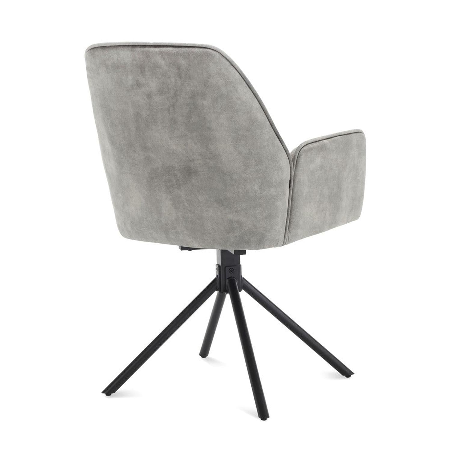 2er-Set Armlehnenstühle Noah - Grau-Armlehnenstuhl-Benoa-le canapé