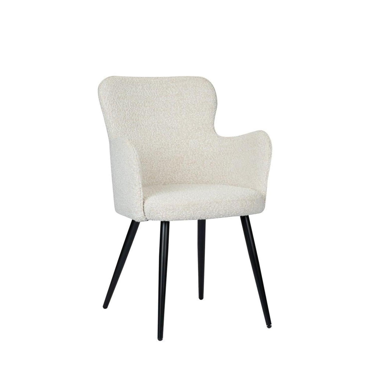 2er-Set Armlehnenstühle Wing - Perlweiß-Armlehnenstuhl-Pole To Pole-le canapé