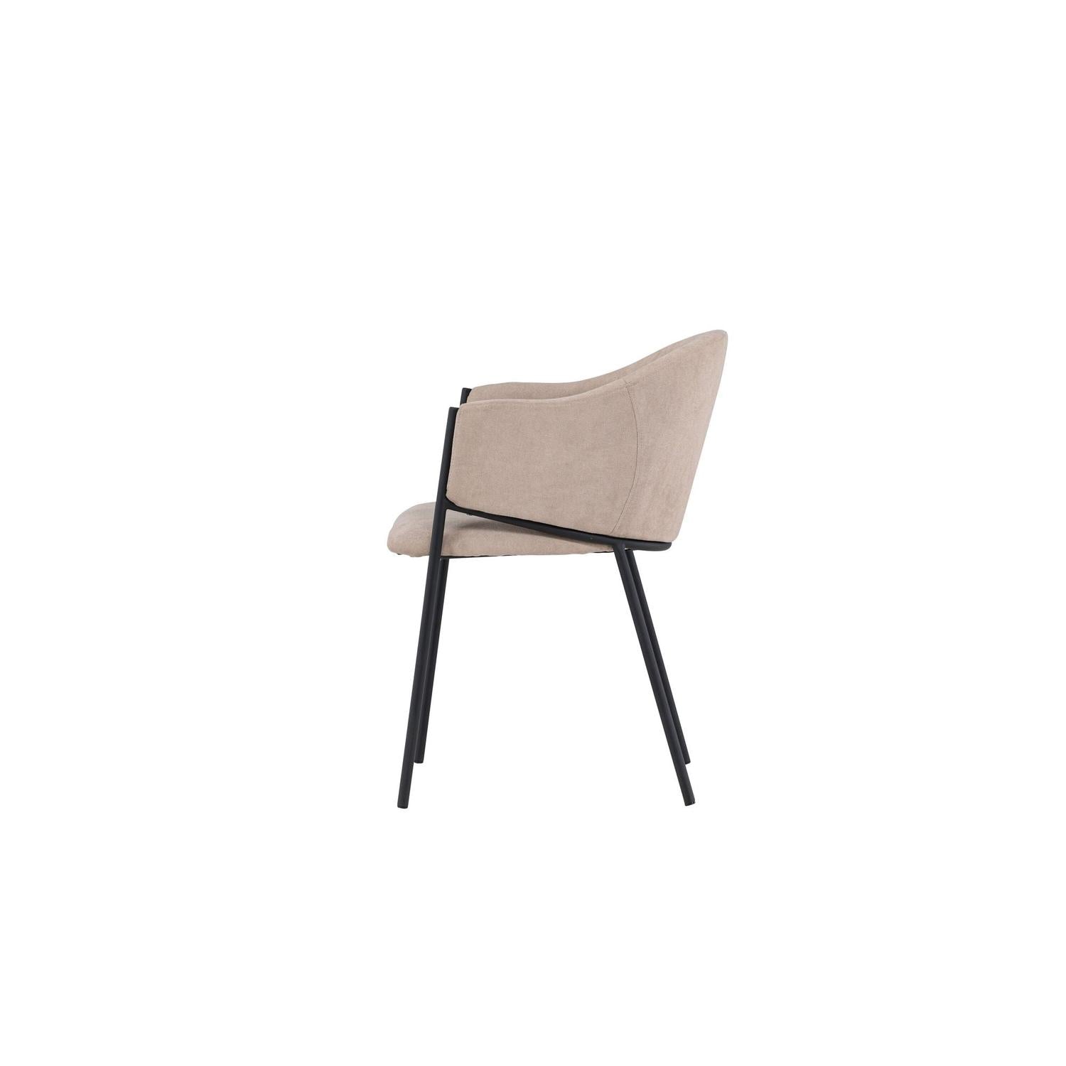 2er-Set Armlehnstühle Evelina - Beige-Armlehnenstühle-Venture Home-le canapé