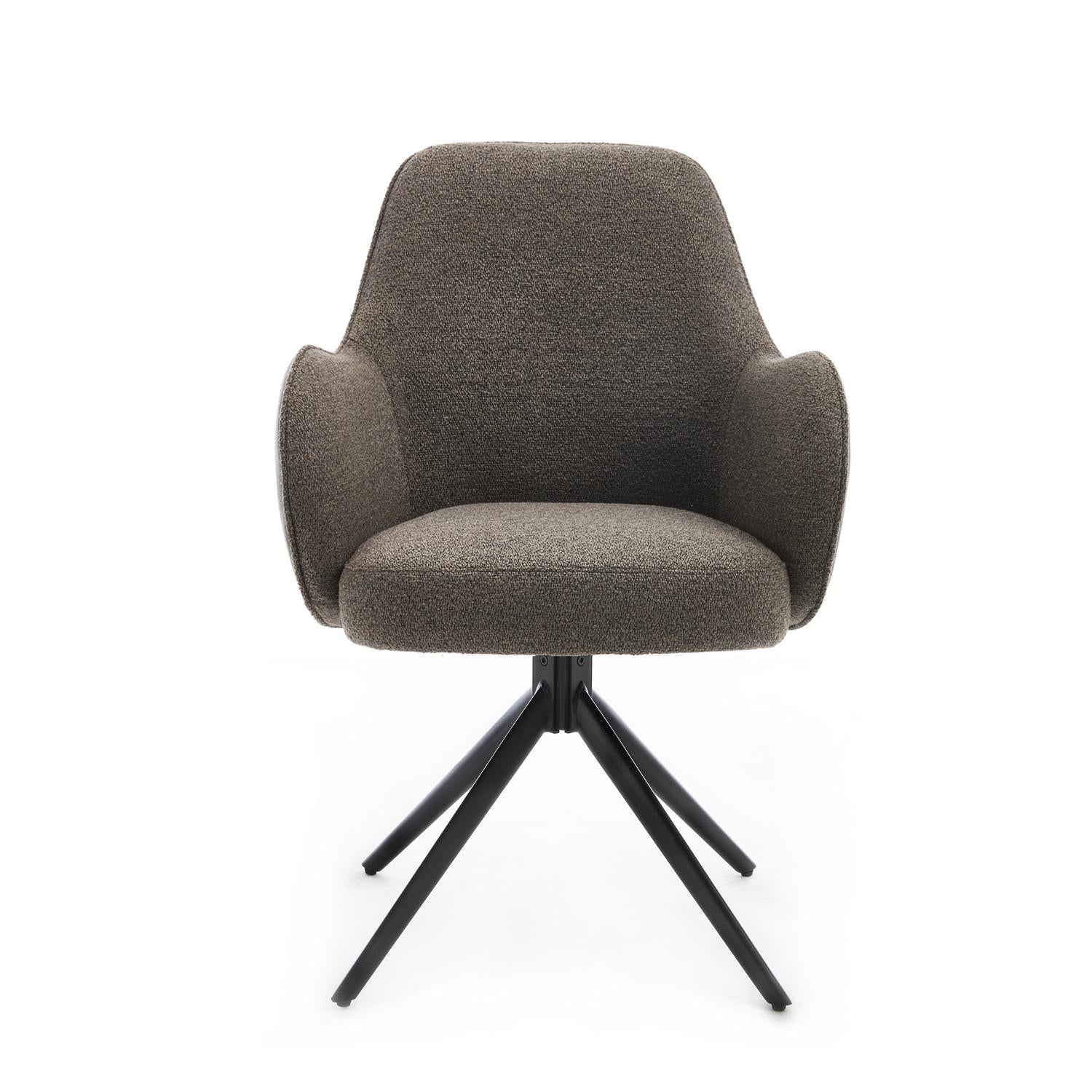 2er-Set Armlehnstühle Kyler - Aschgrau-Armlehnenstuhl-Benoa-le canapé