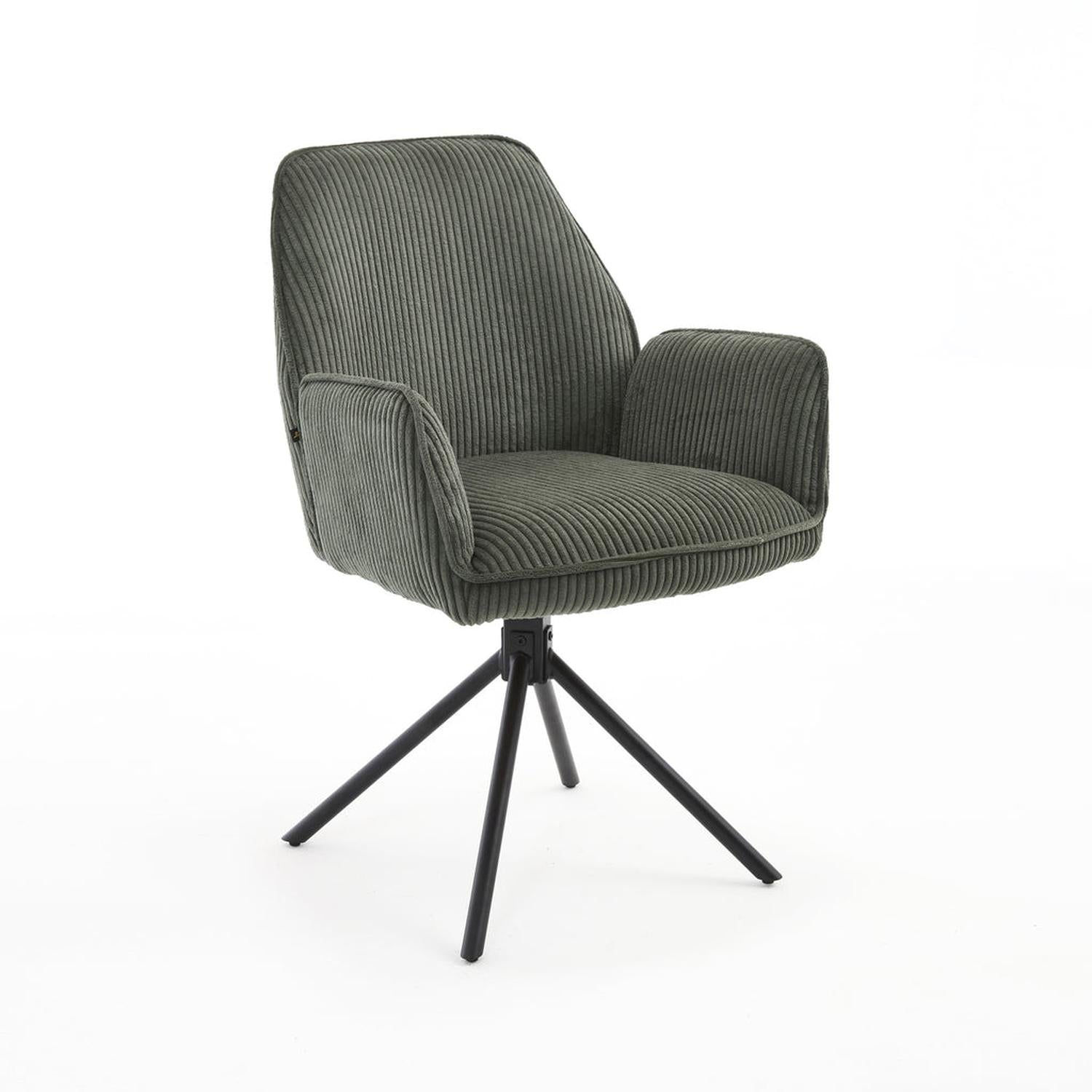 2er-Set Armlehnstühle Noah Hyper - Dunkelgrün-Armlehnenstuhl-Benoa-le canapé